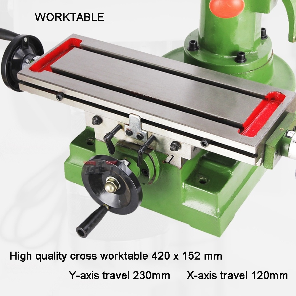 ZX7016 Small Multifunctional Bench Pillar Type Milling Drilling Machine