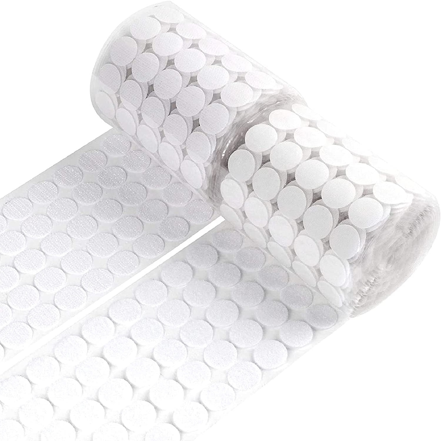 VALCRO Adhesive Dots White 500 Pk 3/4