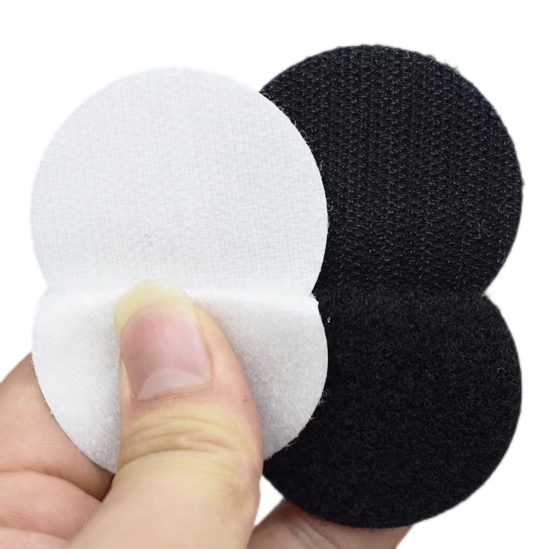 Sticky back Coins Hook Loop Dots Self Adhesive White Dots For Organizing and Letter