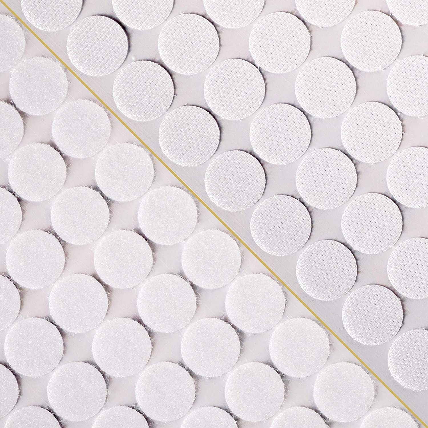 VALCRO Adhesive Dots White 500 Pk 3/4