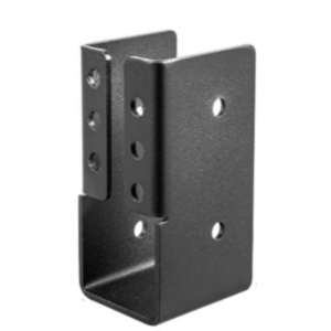 Custom logo Pergola Post Joist Hanger Wall Bracket for 2 x 4  Wood Posts 2x6 Post Bracket  Outdoor Concealed-Flange Light Joist