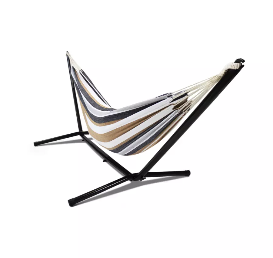 Canvas Hammock Bed Steel Hanging Nylon Wholesale Swing Portable Outdoor Beach Camping Yard Hammock Stand