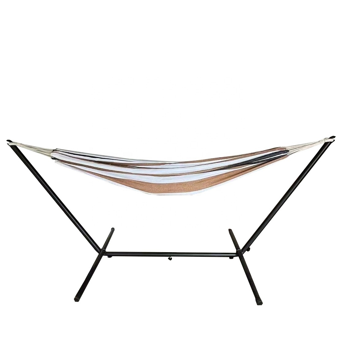 L Leisure Beach Factory Direct Sale Portable Steel Stand Single (KD)  Hammock Hanging Bed