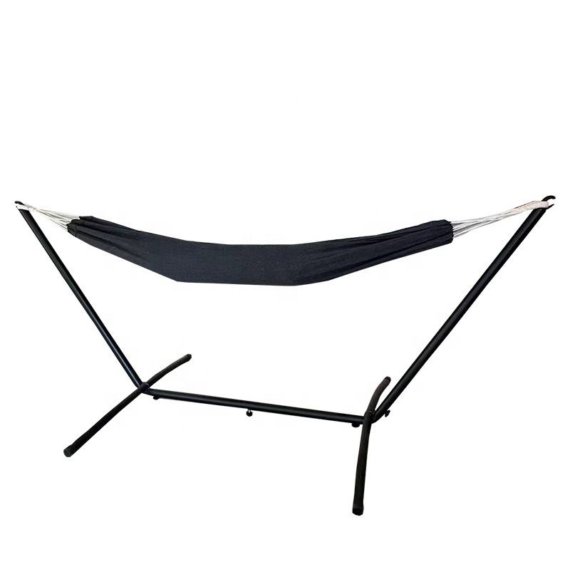 L Leisure Beach Factory Direct Sale Portable Steel Stand Single (KD)  Hammock Hanging Bed