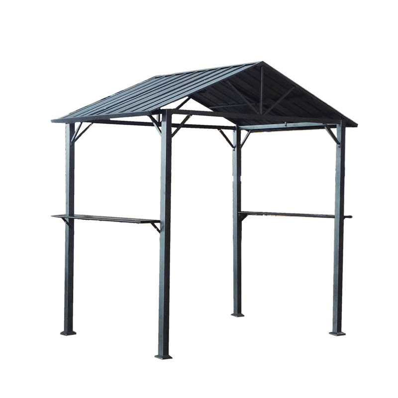 Hot Sale Outdoor Steel Panel Canopy Wholesale Metal Gazebo Camping Garden Yard  BBQ Gazebos