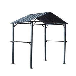 Hot Sale Outdoor Steel Panel Canopy Wholesale Metal Gazebo Camping Garden Yard  BBQ Gazebos