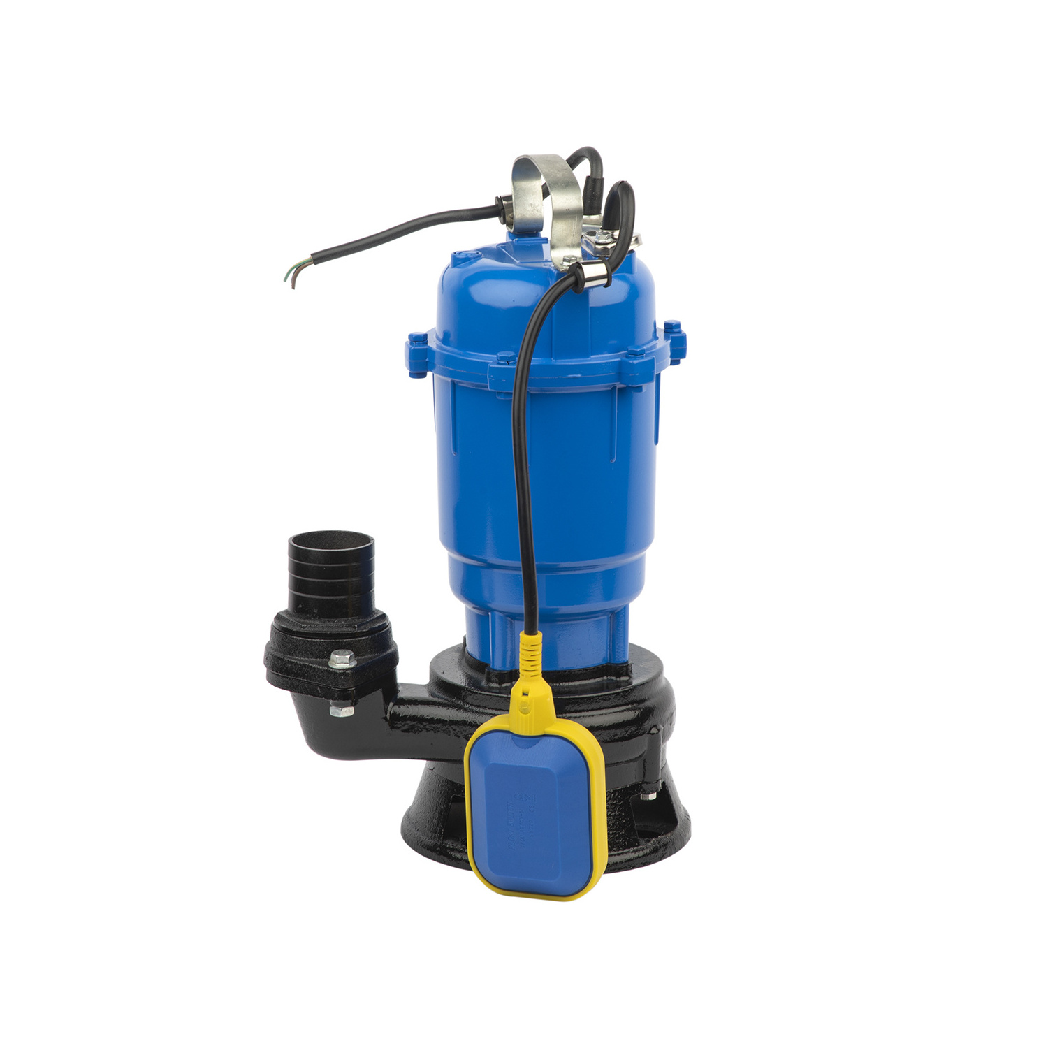 1HP WQD Series Electric Water Pump Machine Vertical Outlet Sewage Suction Pump For Industry Mine Waste Water Dredging