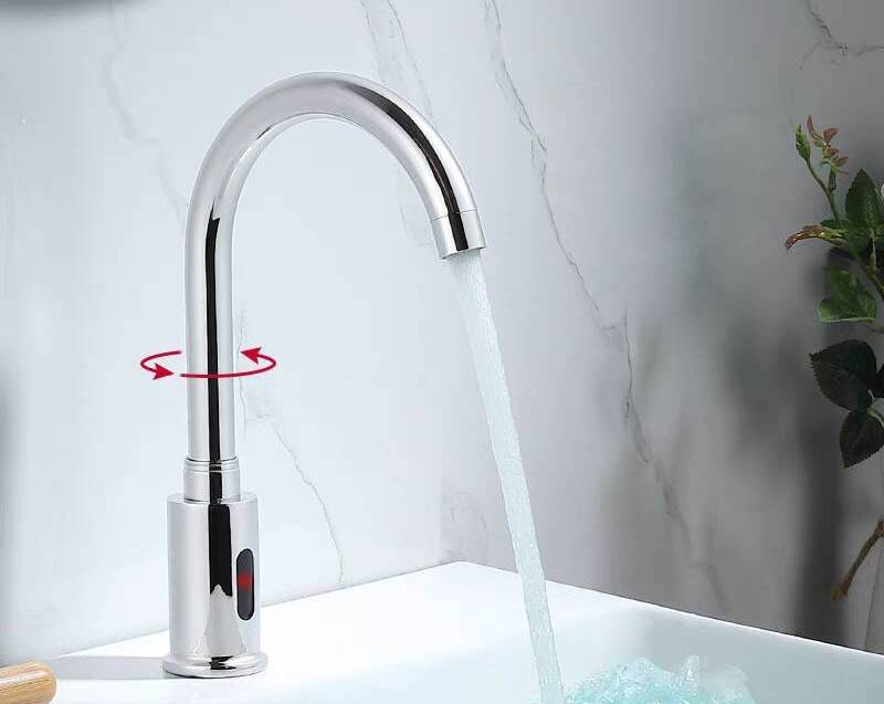 Automatic Mixers Touchless Basin Water Sensor Self Closing Bathroom Faucet Sensor Basin Faucet