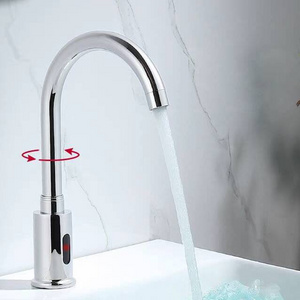 Automatic Mixers Touchless Basin Water Sensor Self Closing Bathroom Faucet Sensor Basin Faucet