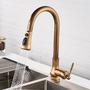 Hot Style Brass Kitchen Faucet Kitchen Tap 360 Degree Pull Out Three Way Kitchen Faucet