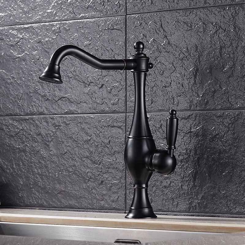 grifos de cocina black ancient sink water faucet kitchen tap for hotel apartment kitchen