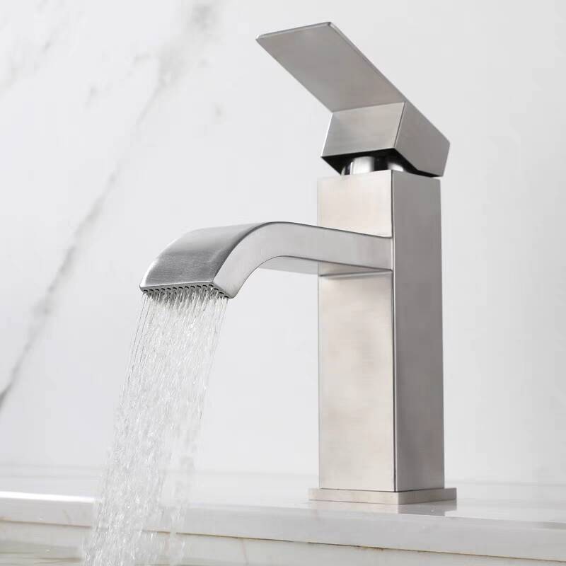 Bathroom Sink Waterfall Faucet Basin Tap Faucet Single Faucet For Wash Basin