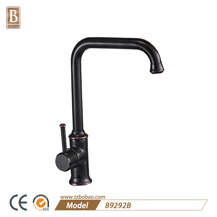 Australian Standard Quality DZR Brass Matte Black Taps Kitchen Faucet