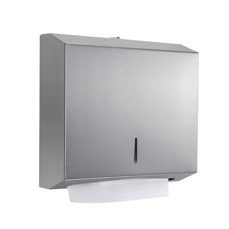 Bathroom Wall Mounted Stainless Steel Hand Toilet Tissue Paper Towel Dispenser Holder