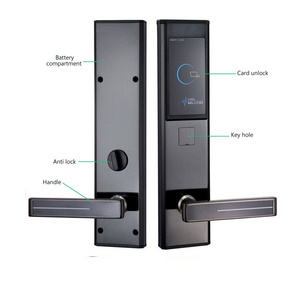 Home Security APP Card Key Door Lock Digital Lock Intelligent Electric Smart Door Lock