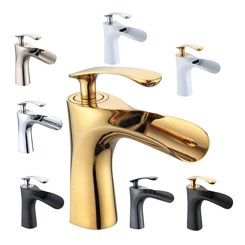 Luxury Gold Bathroom Basin Faucet