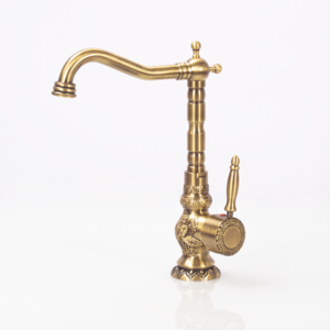 european style producing antique brass tap fittings washbasin mixer bathroom sinksbasin gold one hole faucet