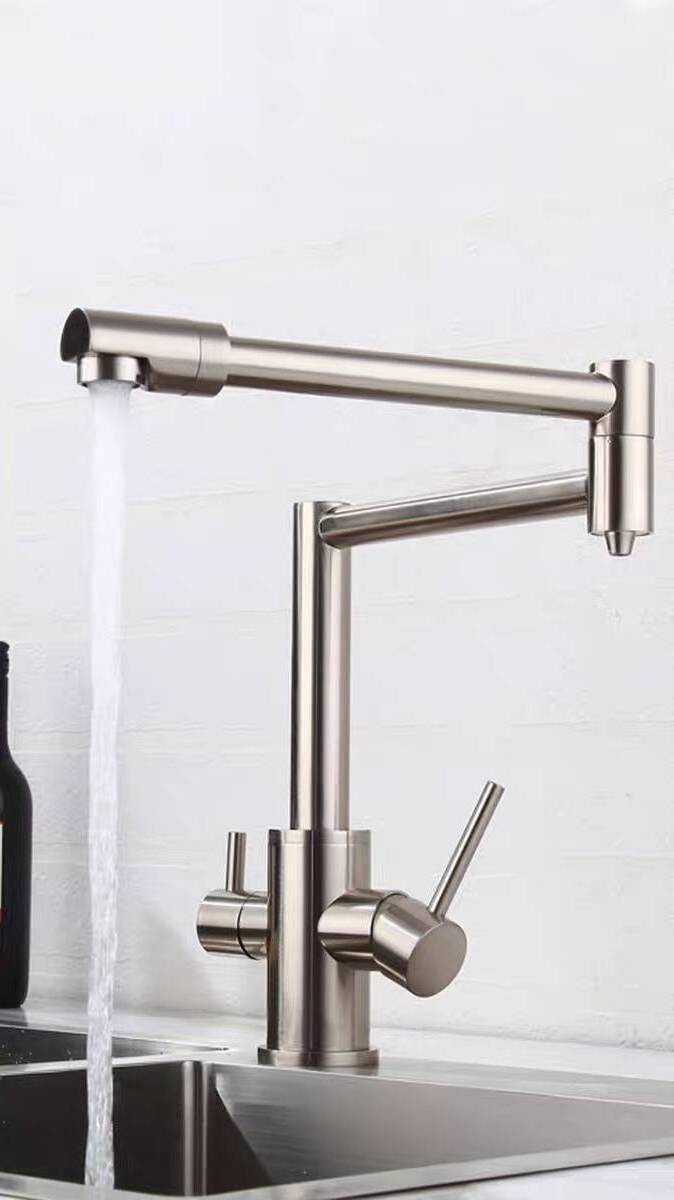 Hotel Apartment Kitchen Multi Functional Faucet Single Lever Kitchen Mixer kitchen Sink Faucet