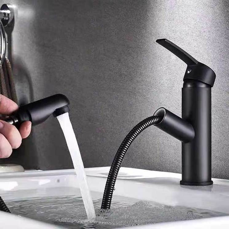 Classic Sanitary Manufacture Brass Pull out Basin Taps Bidet Faucet Water Mixer