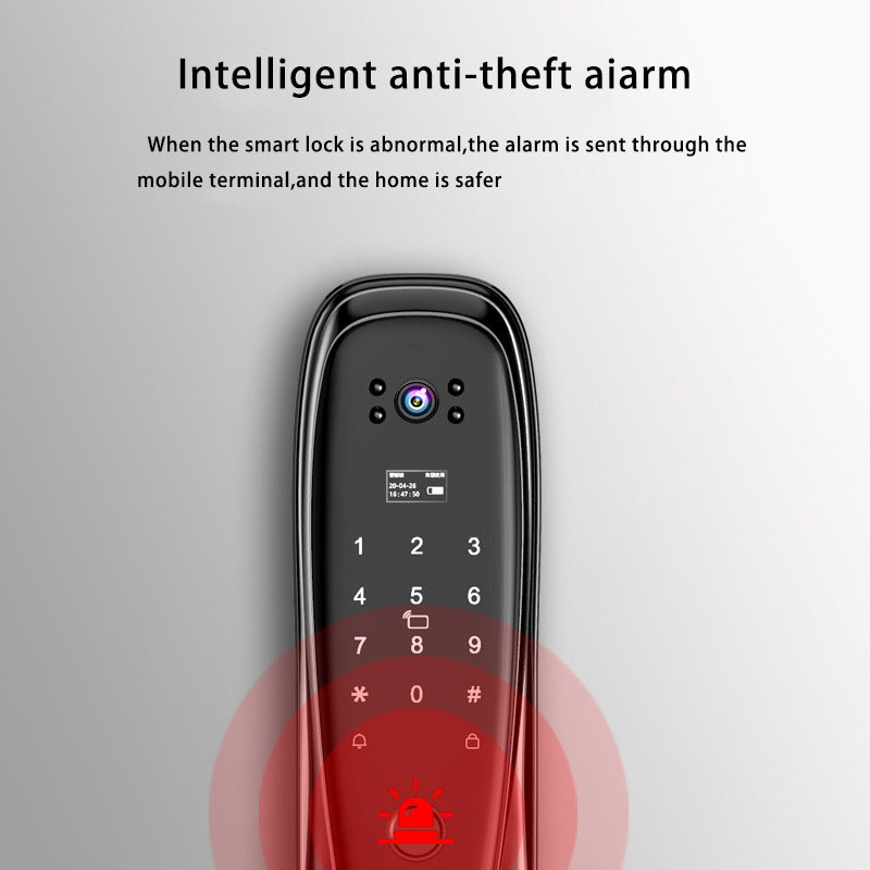 Fingerprint smart lock door remote monitoring automatic intelligent lock electronic password lock