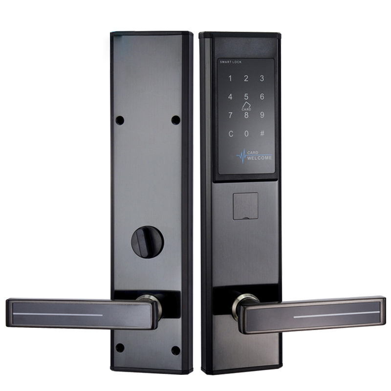 Home Security APP Card Key Door Lock Digital Lock Intelligent Electric Smart Door Lock