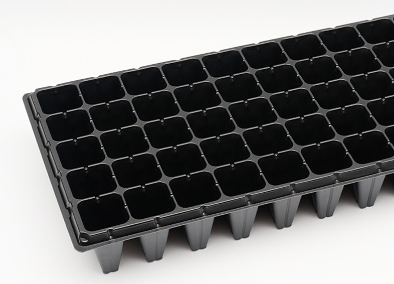 9 cm height 50 cells plug tray forest BPA Free Plastic Gardening Germination with Drain Holes Reusable Plant Grow Plug Tray