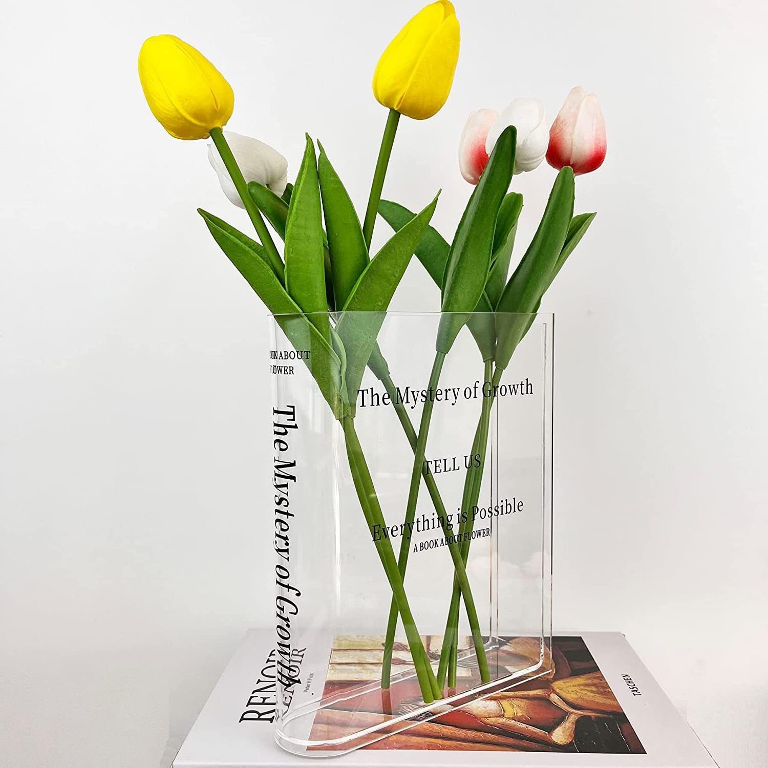 Manufacturer's plexiglass acrylic hydroponic ins flower box desktop translucent flower arrangement vase