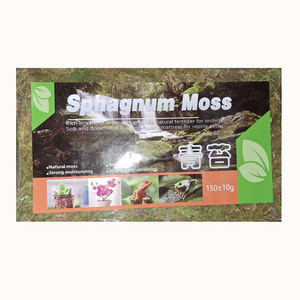 150grams Natural Dried Green Sphagnum Moss for Plants Orchid Repoting Carnivorous Flowers Crafts Terrarium and Reptiles