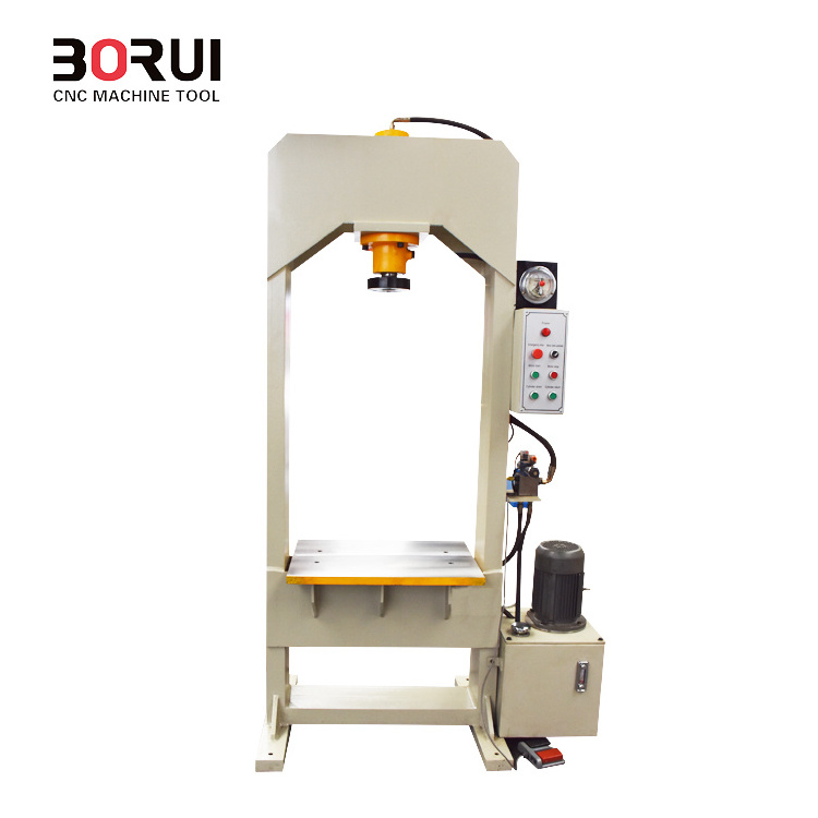 Hydraulic Shop Press with Gauge 10 Ton H Frame Hydraulic Press Machine China