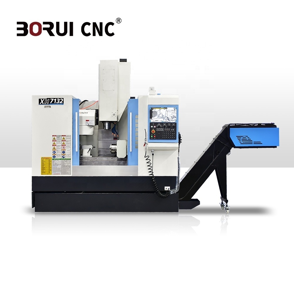 Borui 10000rpm spindle bore XH7132 XK7132 cnc milling machine for mold making