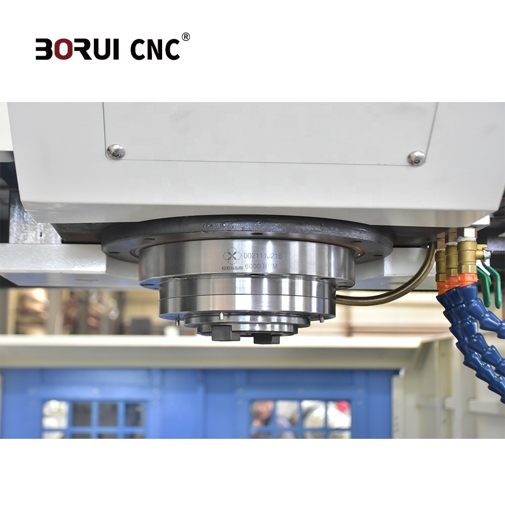 BR1714B Double Column CNC Gantry Milling Machine Center Table Size 1700*1400 Motor New Product 2020 5 Axis Cnc Machine Price 15