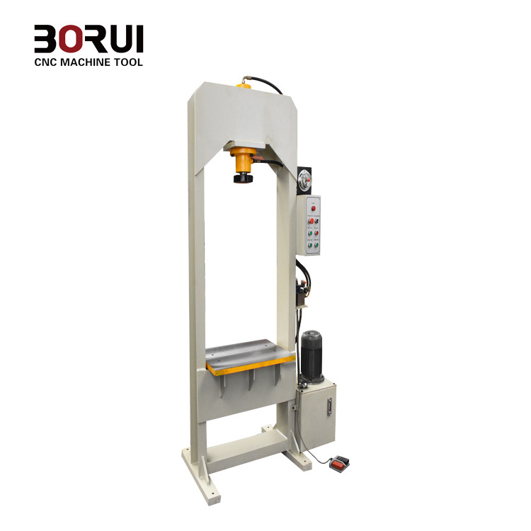 Hydraulic Shop Press with Gauge 10 Ton H Frame Hydraulic Press Machine China