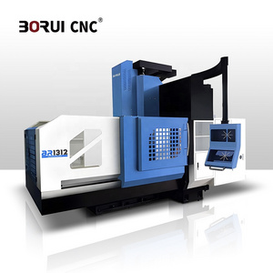 BR1312 4 Axis Gantry Type Cnc Milling Machine Spindle Taper Bt50 Fanuc System Milling Machine Motor Single 15 Provided Customer