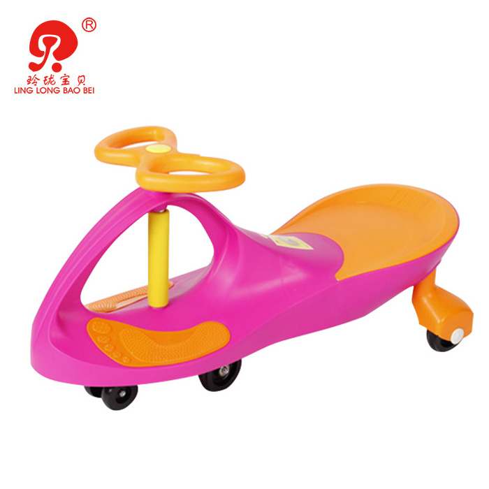 Hot sale plasma toy car EN71, ASTM certified kids wiggle swing car for over 3 years old children