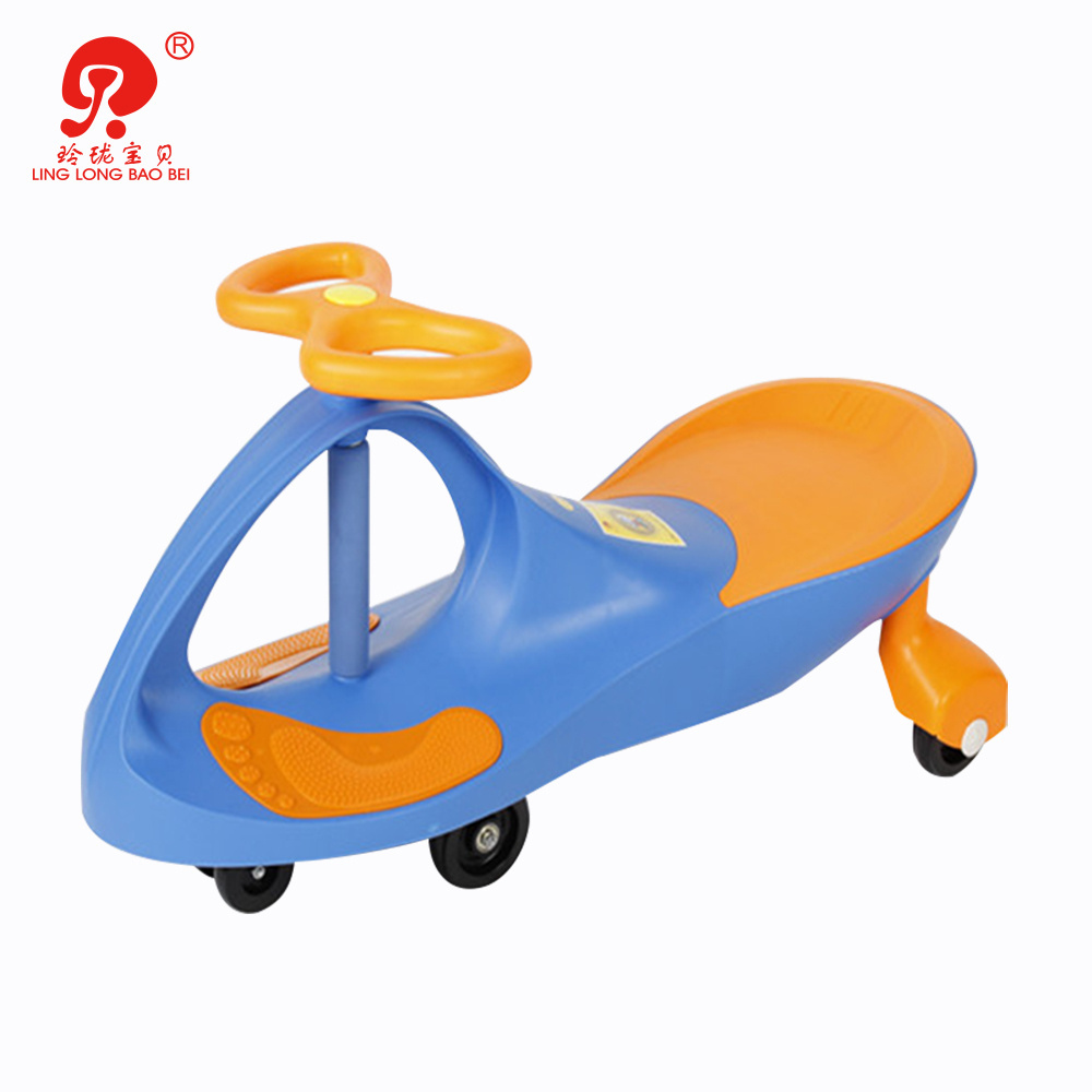 Custom color red no music light ride on kids swing car