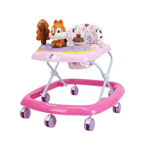 Wholesale cheap price plastic family toddler baby walker with music toy