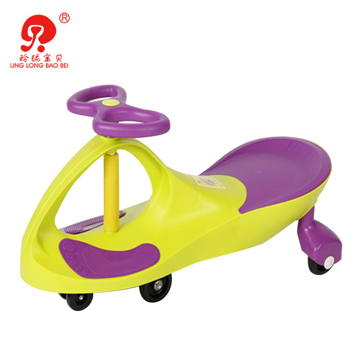 Hot sale plasma toy car EN71, ASTM certified kids wiggle swing car for over 3 years old children