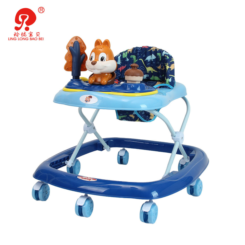 Wholesale cheap price plastic family toddler baby walker with music toy