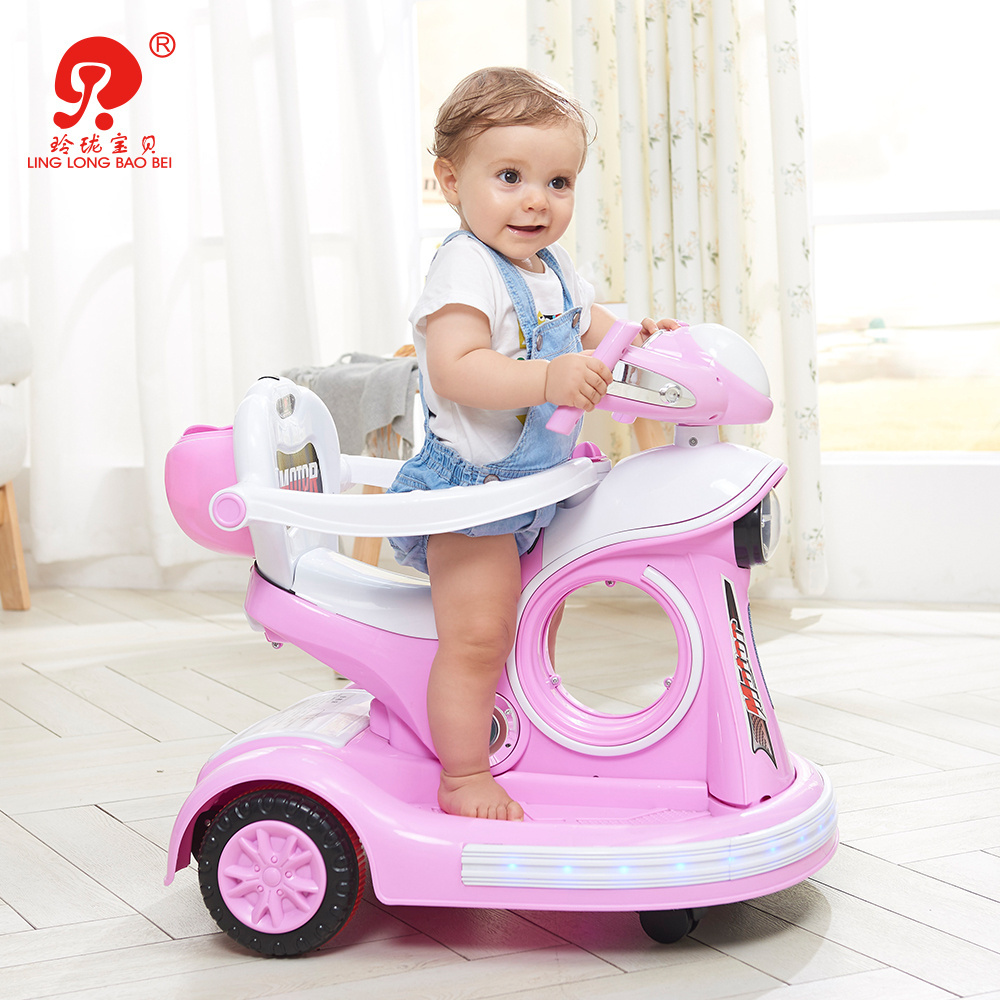 Children vehicle toy story electric car pink remote control rc baby ride on car with mp3