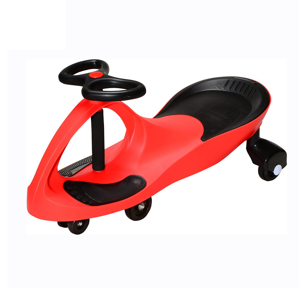 Custom color red no music light ride on kids swing car