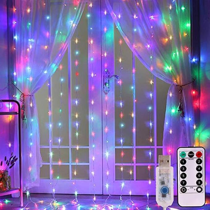 hot sale remote control Disco ball string Battery Lights