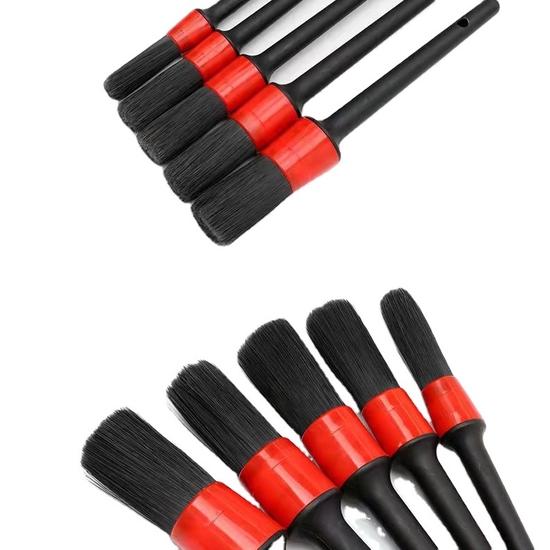 5 pcs Auto car wheel PP detail cleaning brush car wash brush for car  Wheel Air Outlet Cleaning