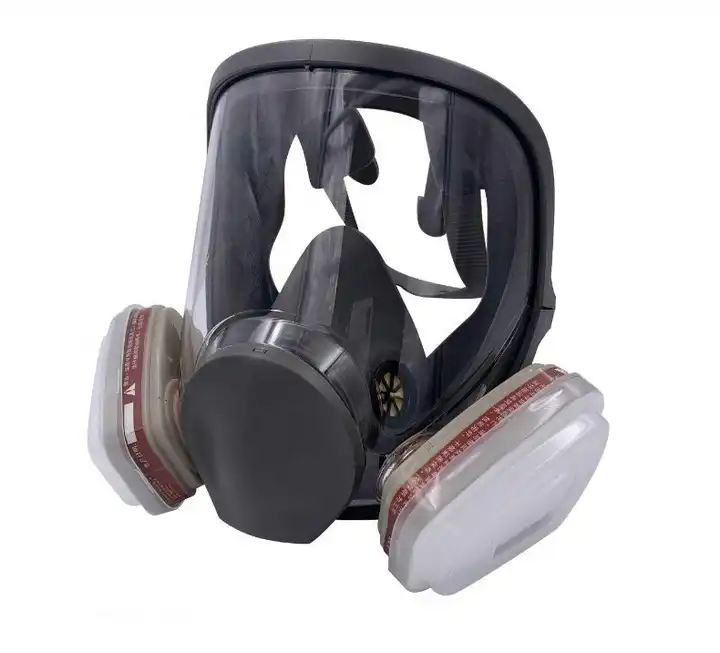 Hot Sale Full Face gas mask with Double Filters Full Face Reusable Antigas Respirator 6800 gas mask