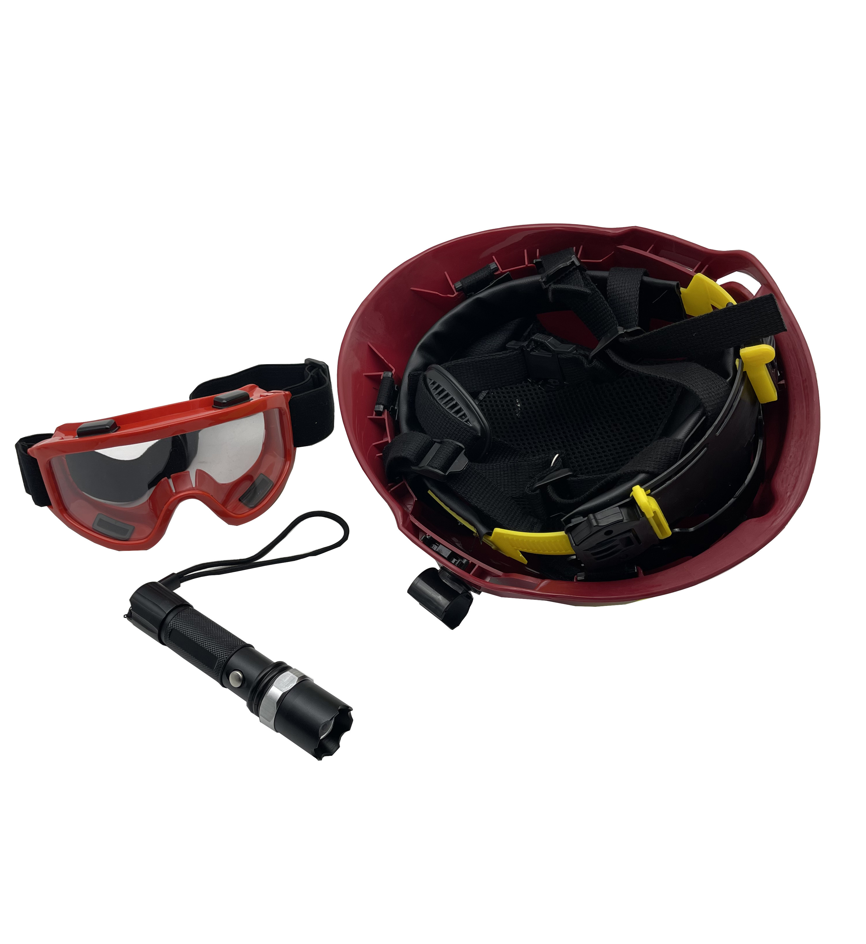 Hot Sale Safty Emergency Rescue Safety Fire Fighting Helmet Flame ...