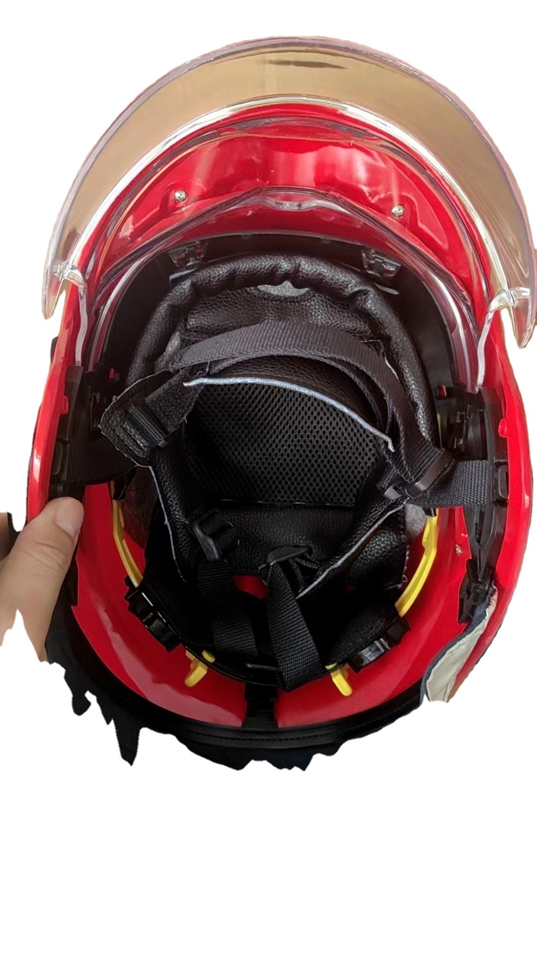 Hot Sale Flame Retardant Fire Fighting Protective Firefighter Safety Helmet For Fireman Helmet