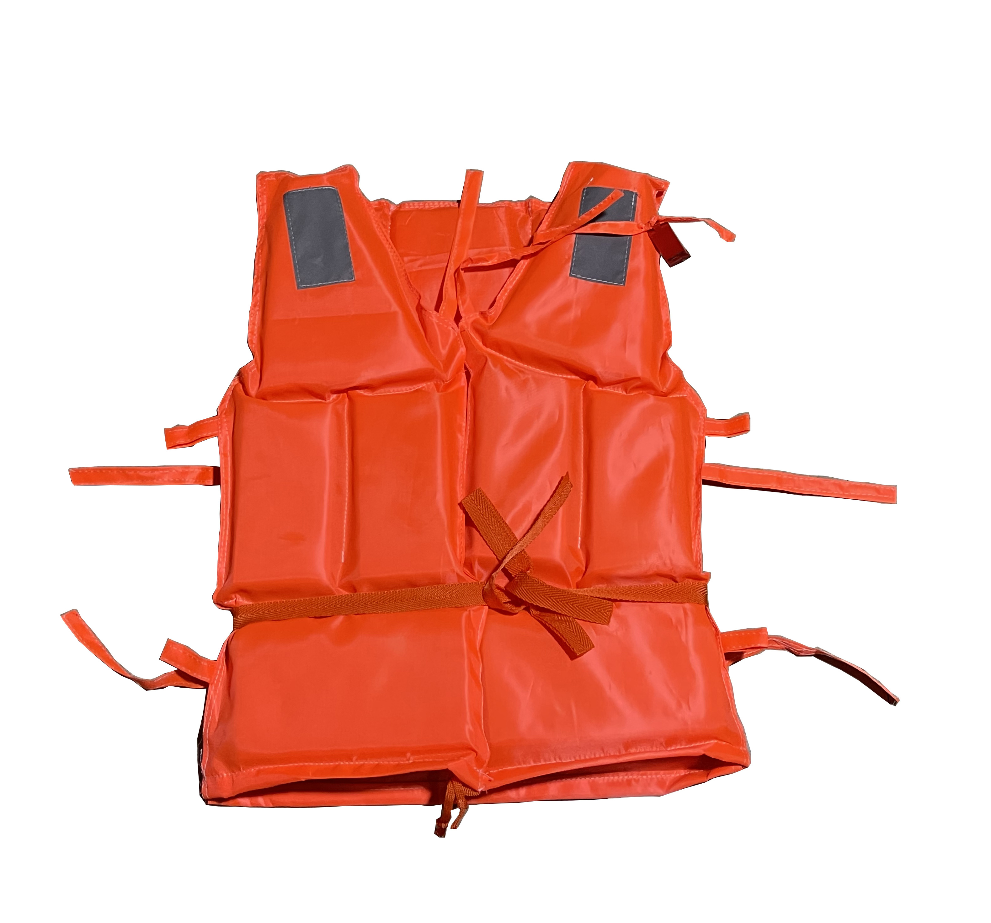 Hot Sale Adult Orange Life Jacket Swimwear Polyester Professional Life Jacket Vest for Water Sports Swimming Drifting Surfing