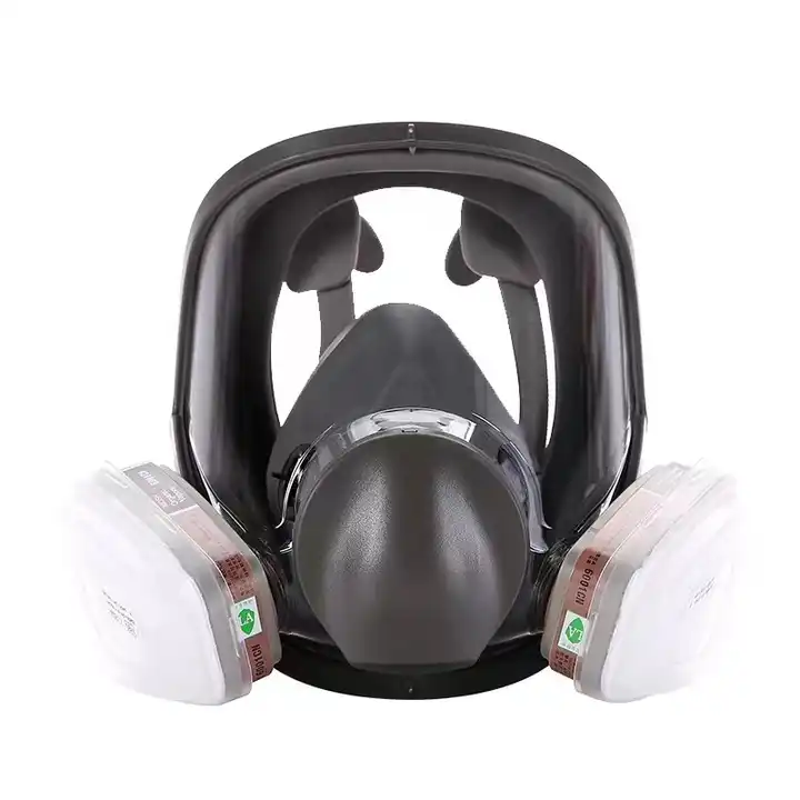 Hot Sale Full Face gas mask with Double Filters Full Face Reusable Antigas Respirator 6800 gas mask