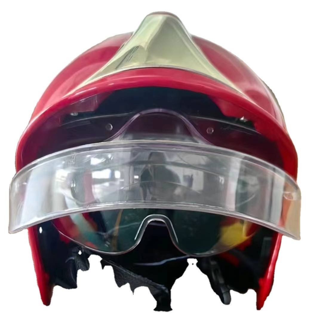 Hot Sale Flame Retardant Fire Fighting Protective Firefighter Safety Helmet For Fireman Helmet