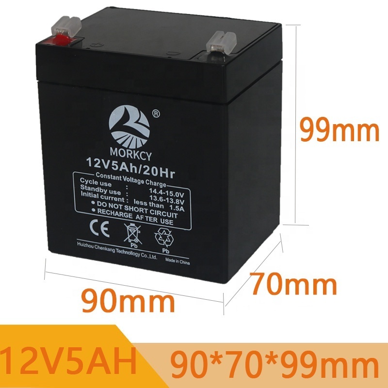 12V5AH valve-operated maintenance-free sealing Lead acid battery  AGM electric rolling gate UPS rod audio Lighting battery