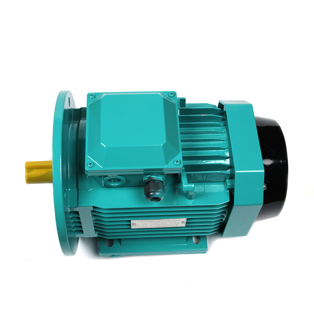 Y2 series 380V 2 pole AC Single Phase motor 0.75kw 1.8hp electric motor 2830rpm Induction Motor for concrete mixer